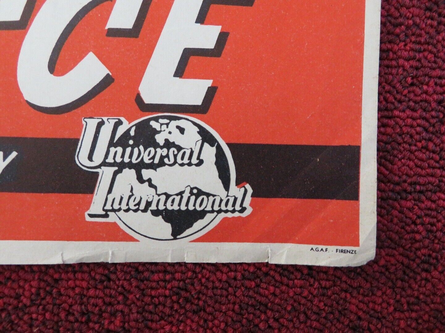 HELL BENT FOR LEATHER / DUELLO TRA LE ROCCE - A ITALIAN FOTOBUSTA POSTER 1960 Movie posters