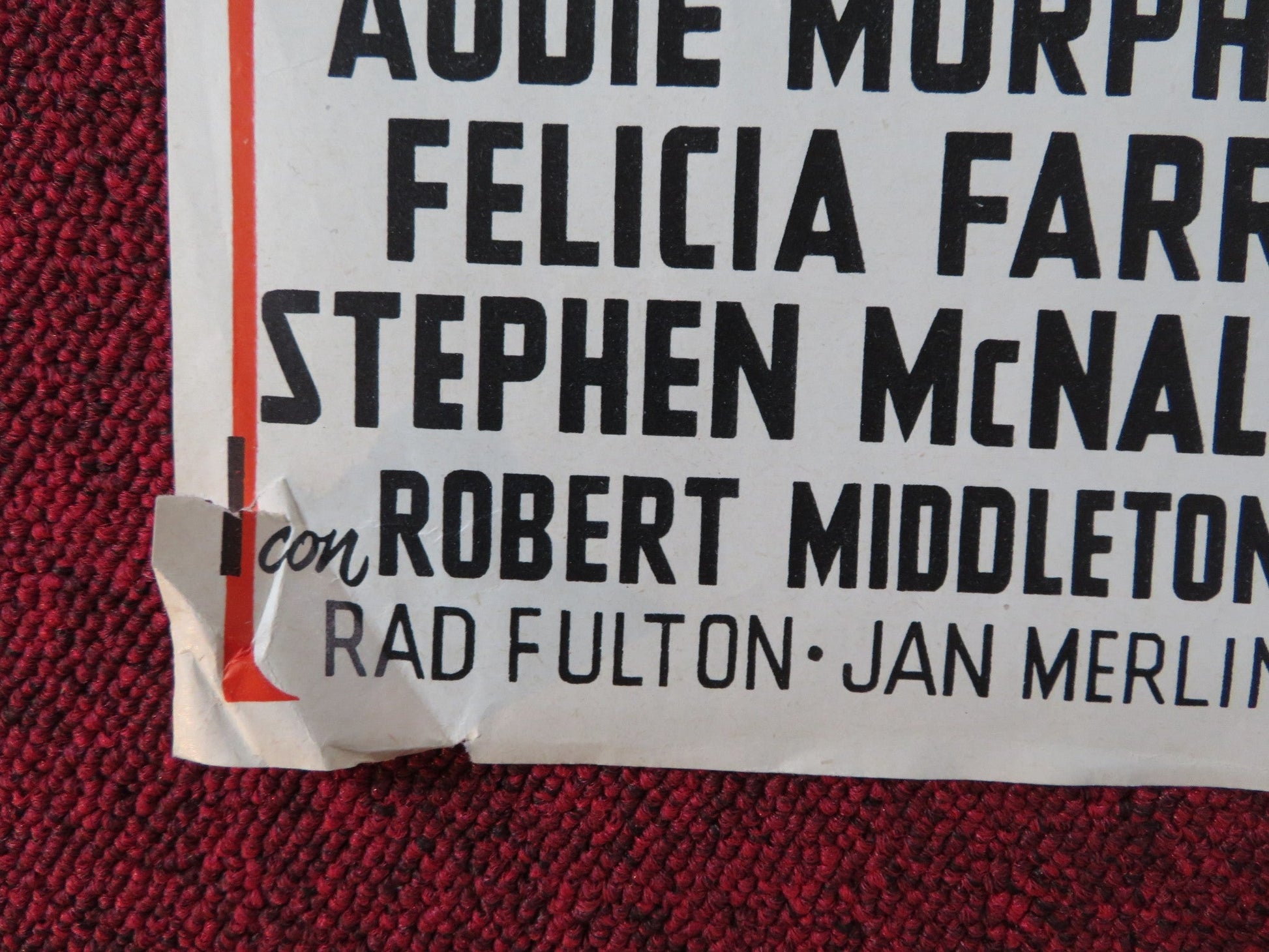 HELL BENT FOR LEATHER / DUELLO TRA LE ROCCE - C ITALIAN FOTOBUSTA POSTER 1969 Rendezvous Cinema Movie posters