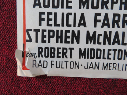 HELL BENT FOR LEATHER / DUELLO TRA LE ROCCE - C ITALIAN FOTOBUSTA POSTER 1969 Rendezvous Cinema Movie posters