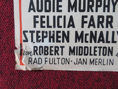 HELL BENT FOR LEATHER / DUELLO TRA LE ROCCE - D ITALIAN FOTOBUSTA POSTER 1969 Rendezvous Cinema Movie posters