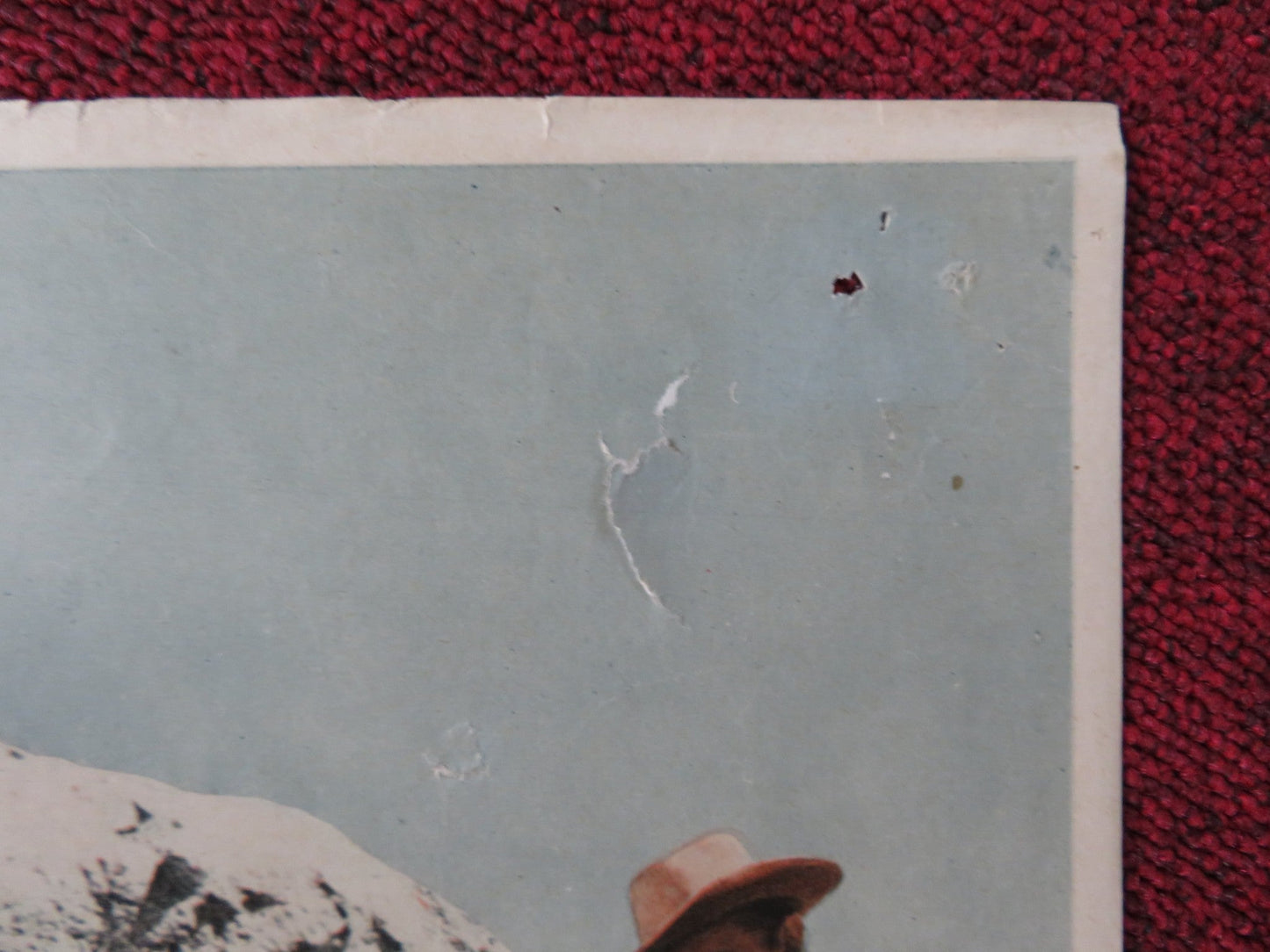 HELL BENT FOR LEATHER / DUELLO TRA LE ROCCE - D ITALIAN FOTOBUSTA POSTER 1969 Rendezvous Cinema Movie posters