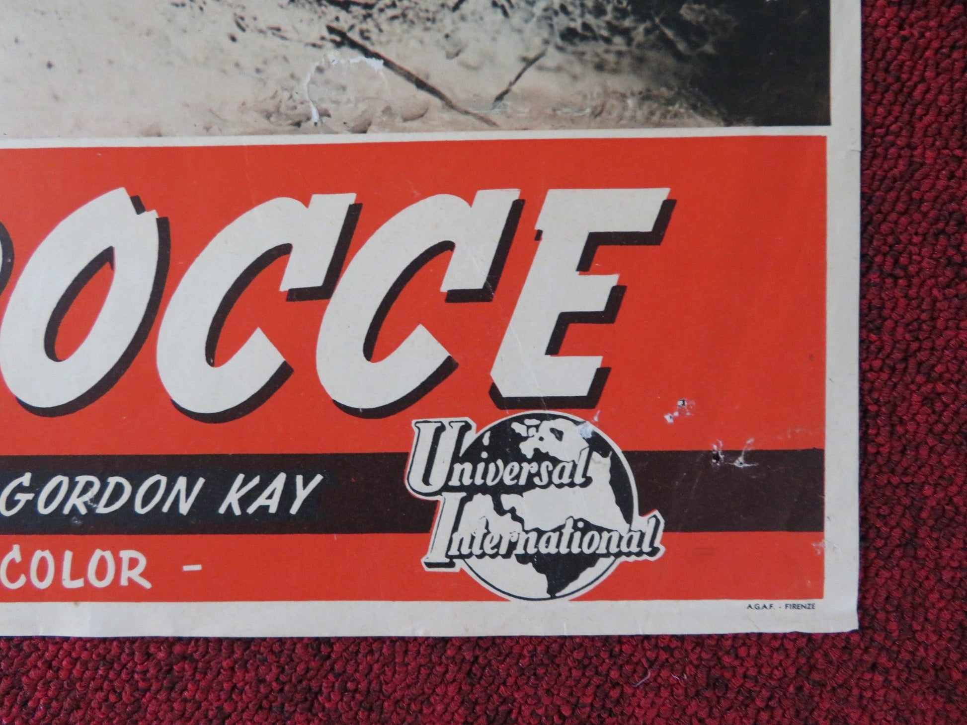 HELL BENT FOR LEATHER / DUELLO TRA LE ROCCE - D ITALIAN FOTOBUSTA POSTER 1969 Rendezvous Cinema Movie posters