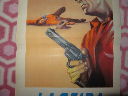 Hell Canyon Outlaws ITALIAN LOCANDINA (27.5"x12.5") POSTER D ROBERTSON 1957 Movie posters