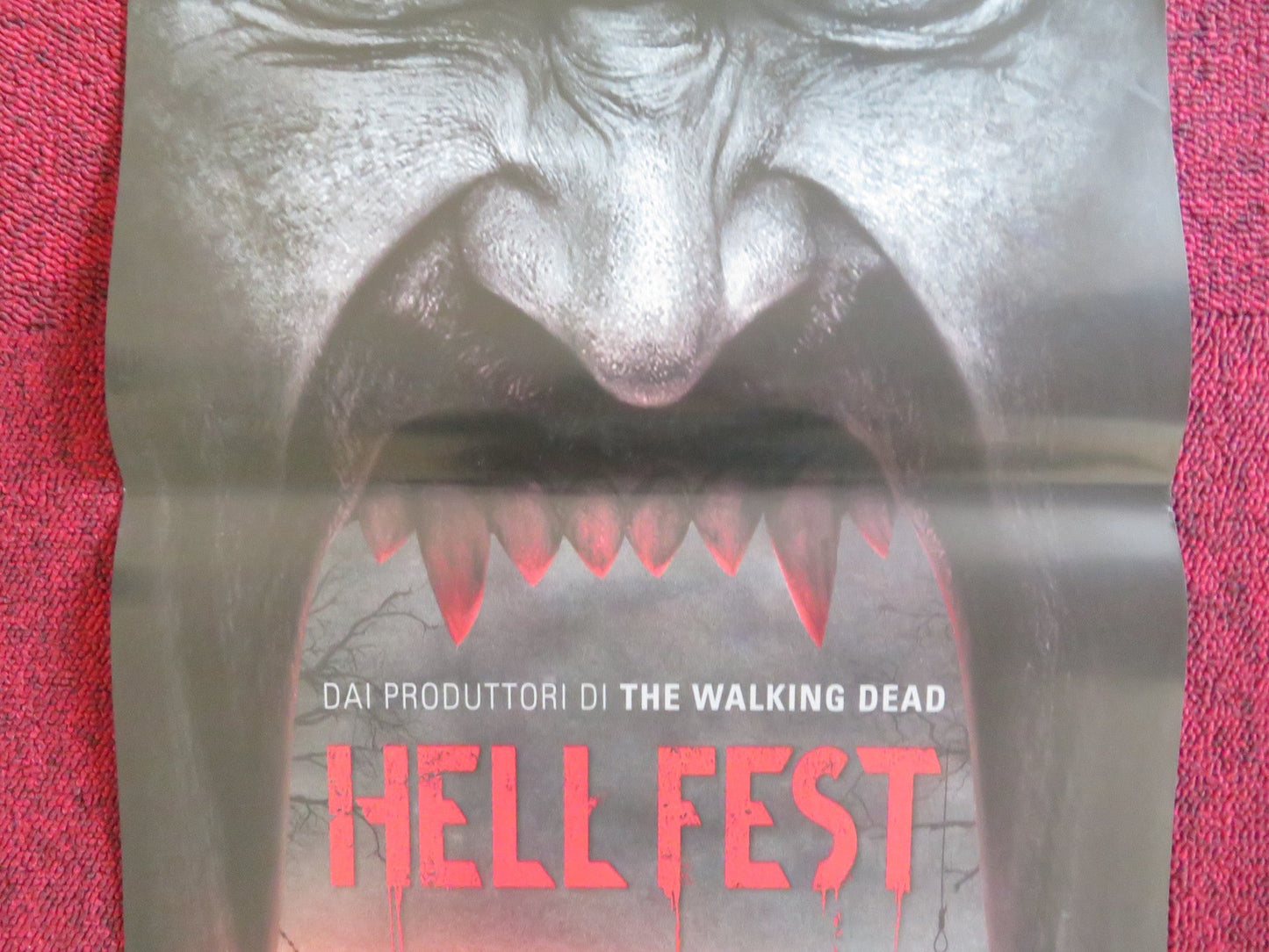 HELL FEST ITALIAN LOCANDINA POSTER AMY FORSYTH REIGN EDWARDS 2018 Rendezvous Cinema Movie posters