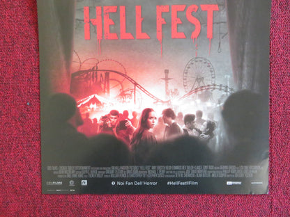 HELL FEST ITALIAN LOCANDINA POSTER AMY FORSYTH REIGN EDWARDS 2018 Rendezvous Cinema Movie posters