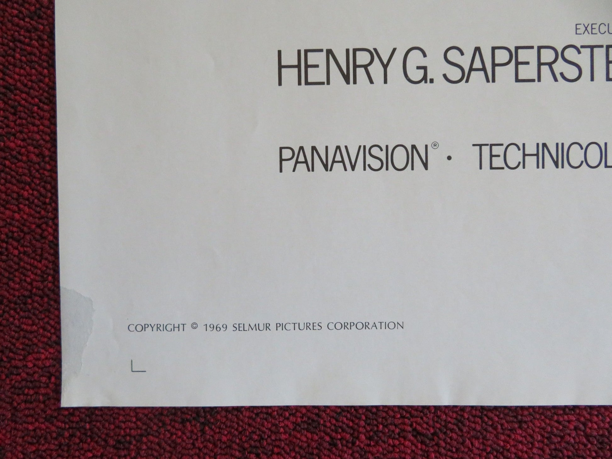 HELL IN THE PACIFIC FOLDED US ONE SHEET POSTER LEE MARVIN TOSHIRO MIFUNE 1969 Rendezvous Cinema Movie posters