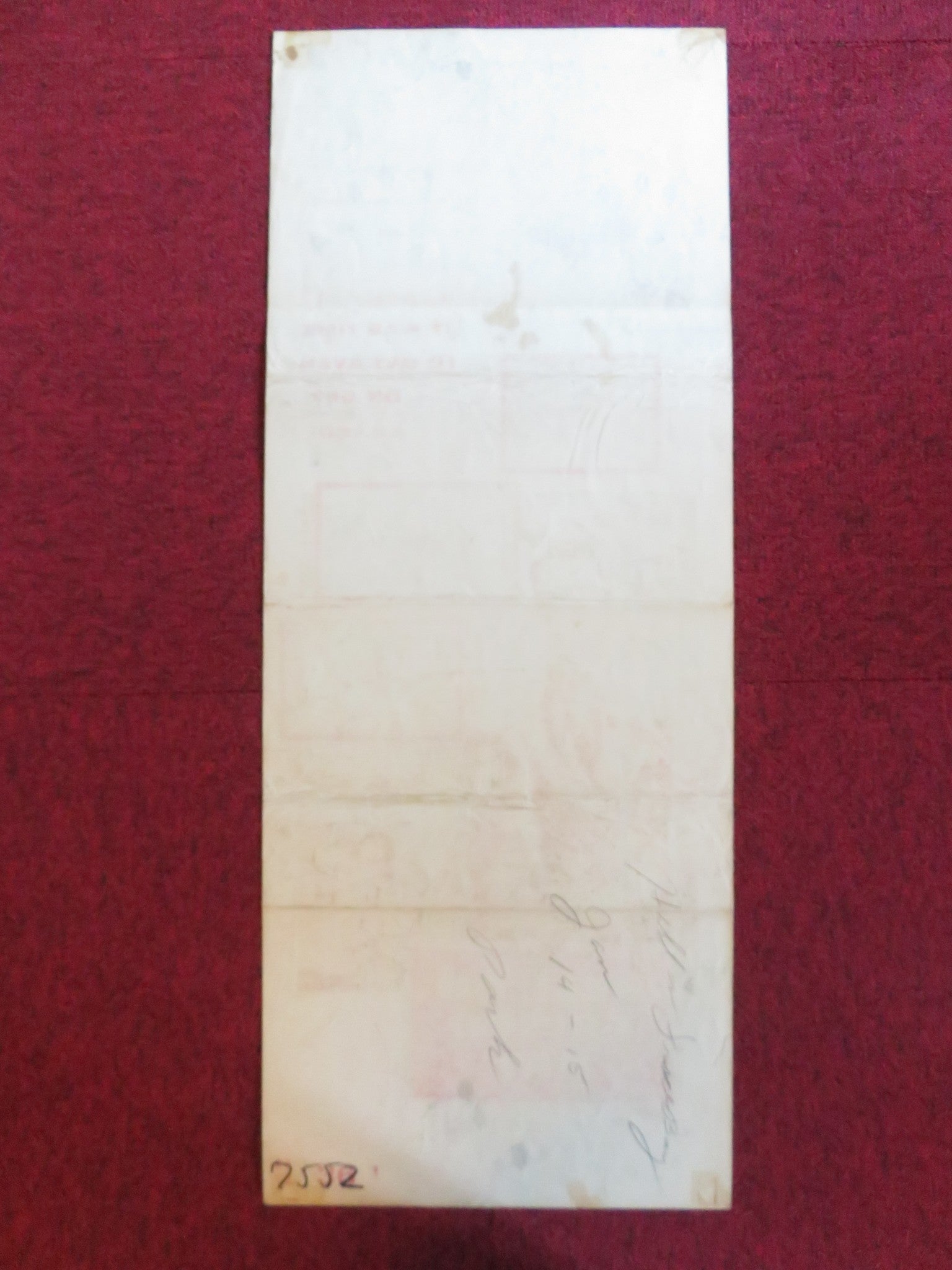 HELL ON FRISCO BAY US INSERT (14"x 36") POSTER ALAN LADD EDWARD G. ROBINSON 1956 Rendezvous Cinema Movie posters