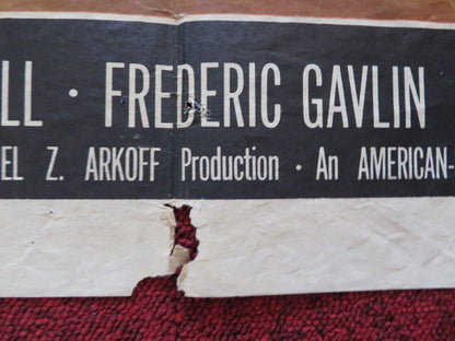 HELL SQUAD FOLDED US ONE SHEET POSTER WALLY CAMPO BRANDON CARROLL 1958 Movie posters