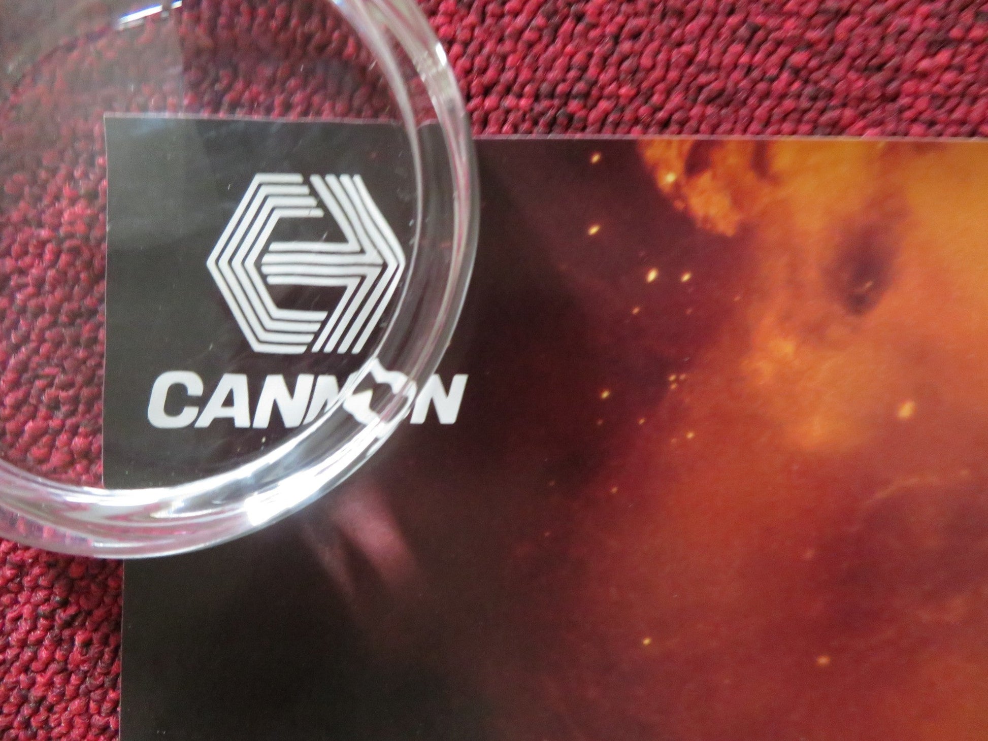 HELLBOUND CANNON VHS VIDEO POSTER CHUCK NORRIS 1994 Rendezvous Cinema Movie posters