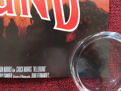 HELLBOUND CANNON VHS VIDEO POSTER CHUCK NORRIS 1994 Rendezvous Cinema Movie posters