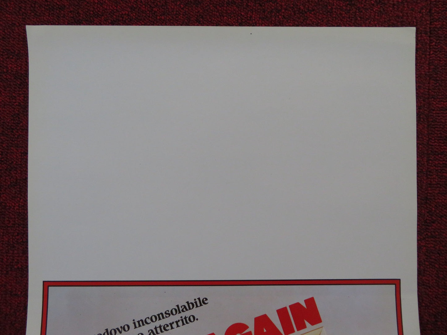 HELLO AGAIN ITALIAN LOCANDINA POSTER SHELLEY LONG JUDITH IVEY 1988 Rendezvous Cinema Movie posters