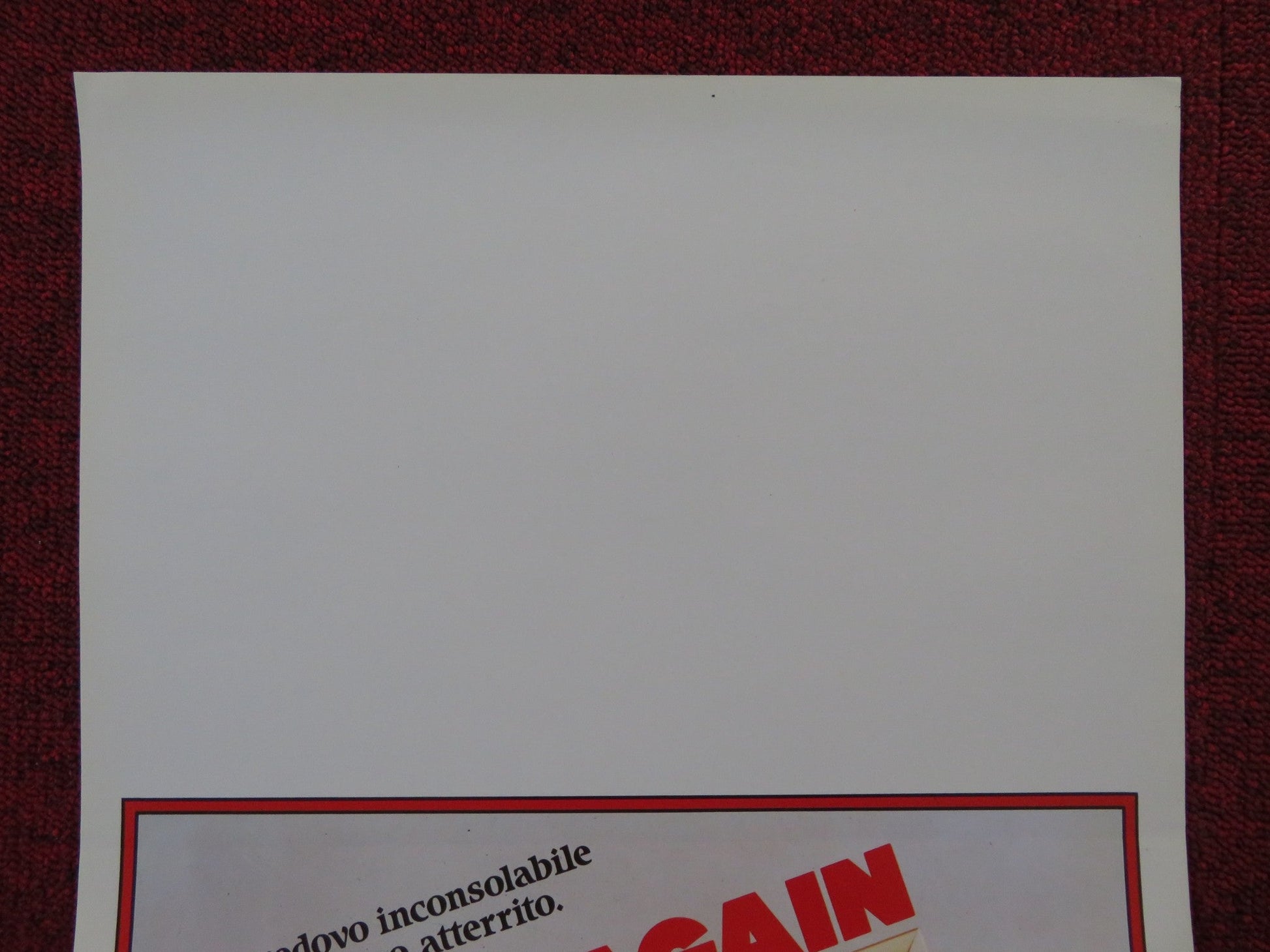 HELLO AGAIN ITALIAN LOCANDINA POSTER SHELLEY LONG JUDITH IVEY 1988 Rendezvous Cinema Movie posters