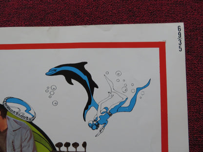 HELLO DOWN THERE US HALF SHEET (22"x 28") POSTER TONY RANDALL JANET LEIGH 1969 Rendezvous Cinema Movie posters