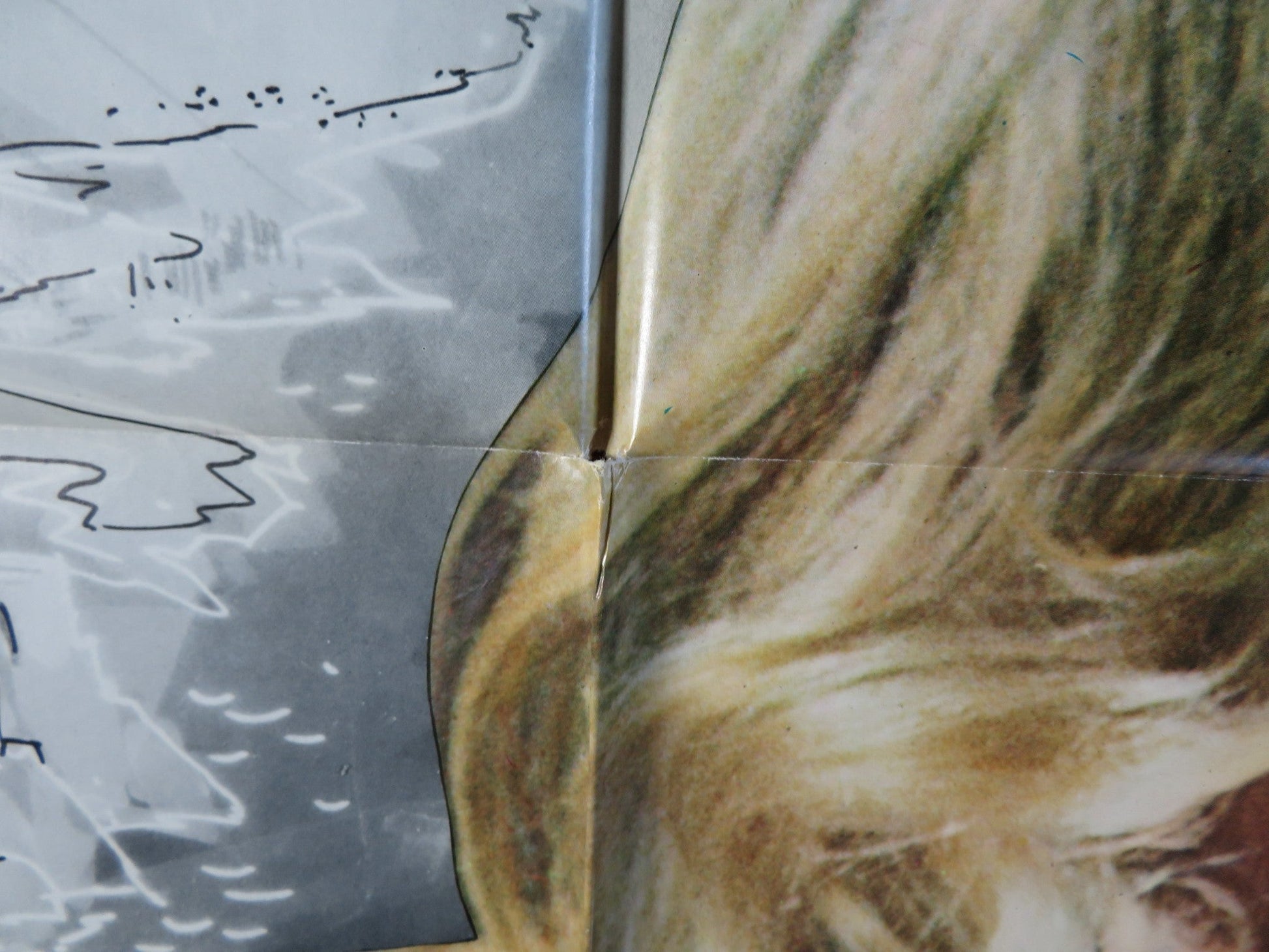 HELLO GOODBYE FOLDED US ONE SHEET POSTER MICHAEL CRAWFORD CURT JURGENS 1970 Rendezvous Cinema Movie posters