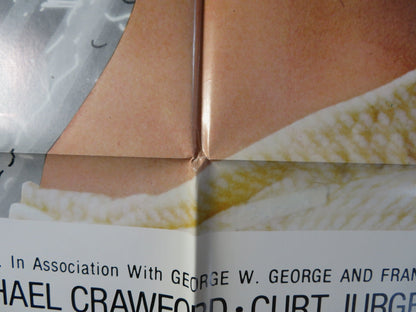 HELLO GOODBYE FOLDED US ONE SHEET POSTER MICHAEL CRAWFORD CURT JURGENS 1970 Rendezvous Cinema Movie posters