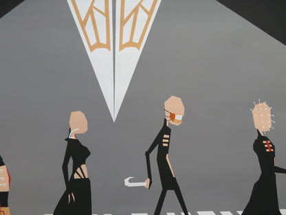 HELLRAISER CENOBITES CROSSING ABBEY ROAD PRINT POSTER CLIVER BARKER IIAN SHEADY Rendezvous Cinema Movie posters