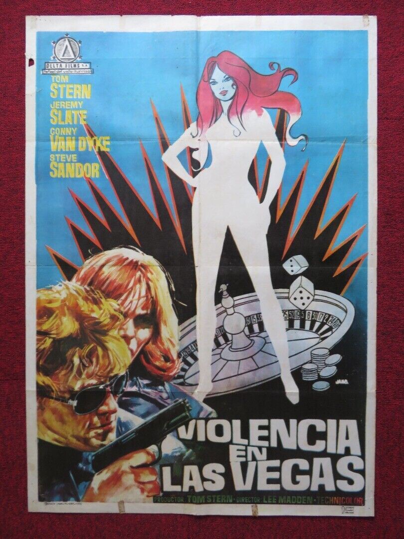 HELL'S ANGELS '69 SPANISH ROLLED POSTER TOM STERN JEREMY SLATE 1969 Movie posters