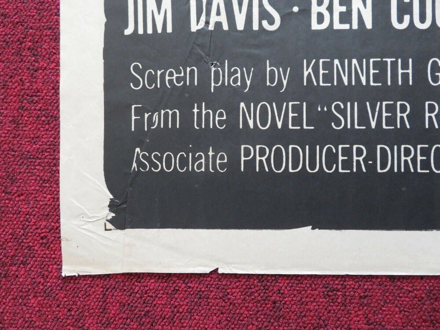 HELL'S OUTPOST US ONE SHEET POSTER ROD CAMERON JOAN LESLIE 1955 Movie posters