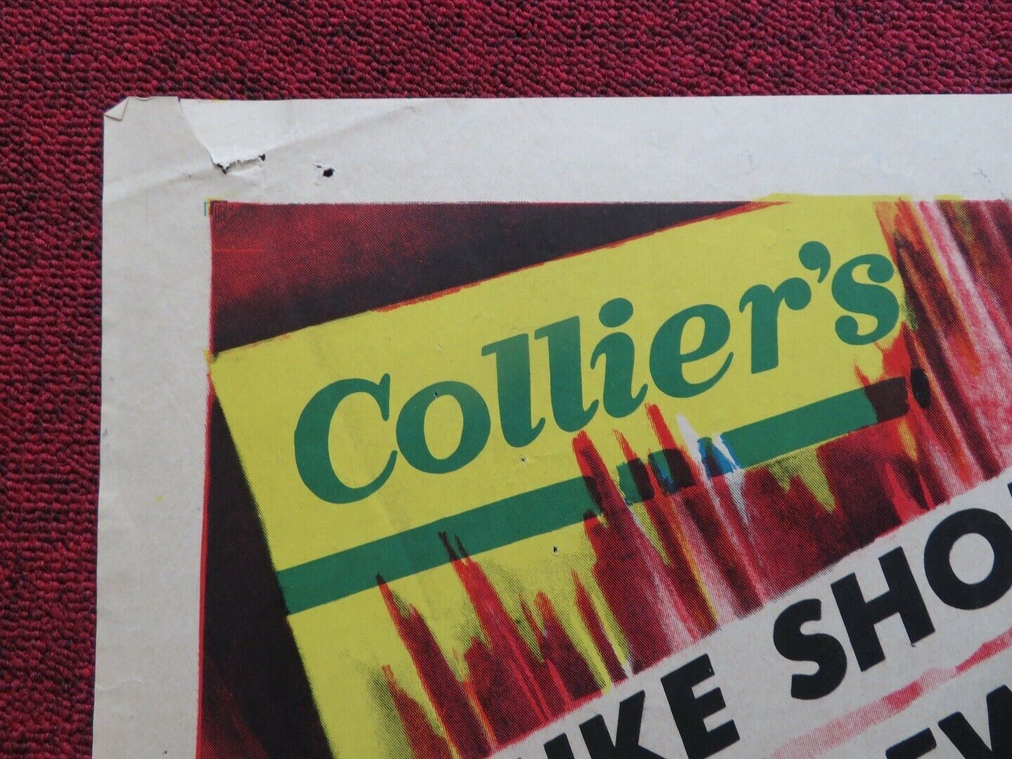 HELL'S OUTPOST US ONE SHEET POSTER ROD CAMERON JOAN LESLIE 1955 Movie posters