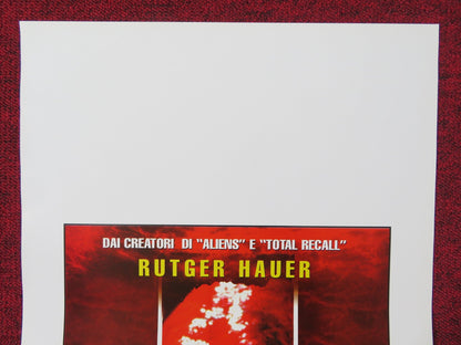 HEMOGLOBIN ITALIAN LOCANDINA POSTER RUTGER HAUER ROY DUPUIS 1997 Rendezvous Cinema Movie posters