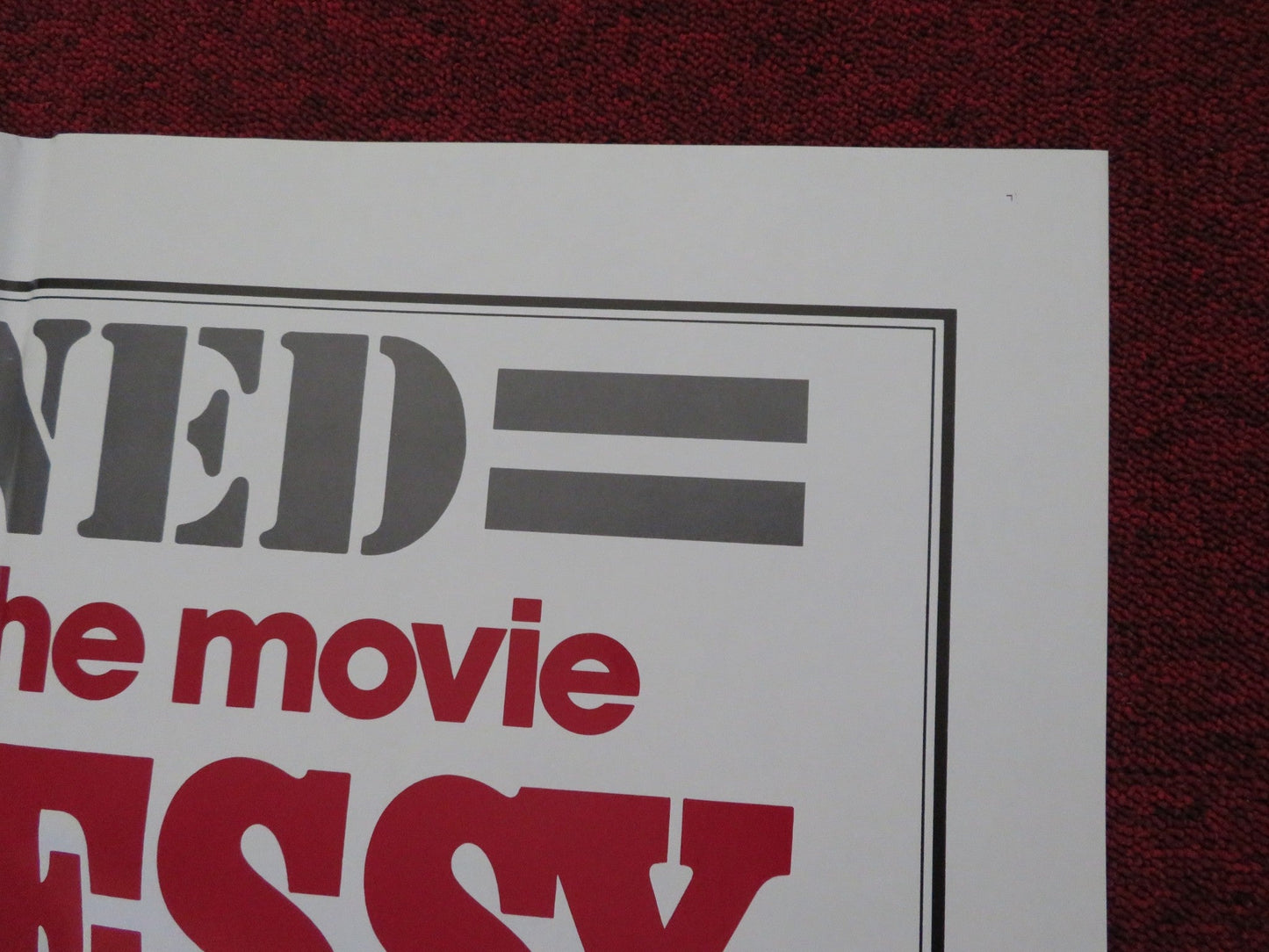 HENNESSY - STYLE B FOLDED US ONE SHEET POSTER ROD STEIGER LEE REMICK 1975 Rendezvous Cinema Movie posters