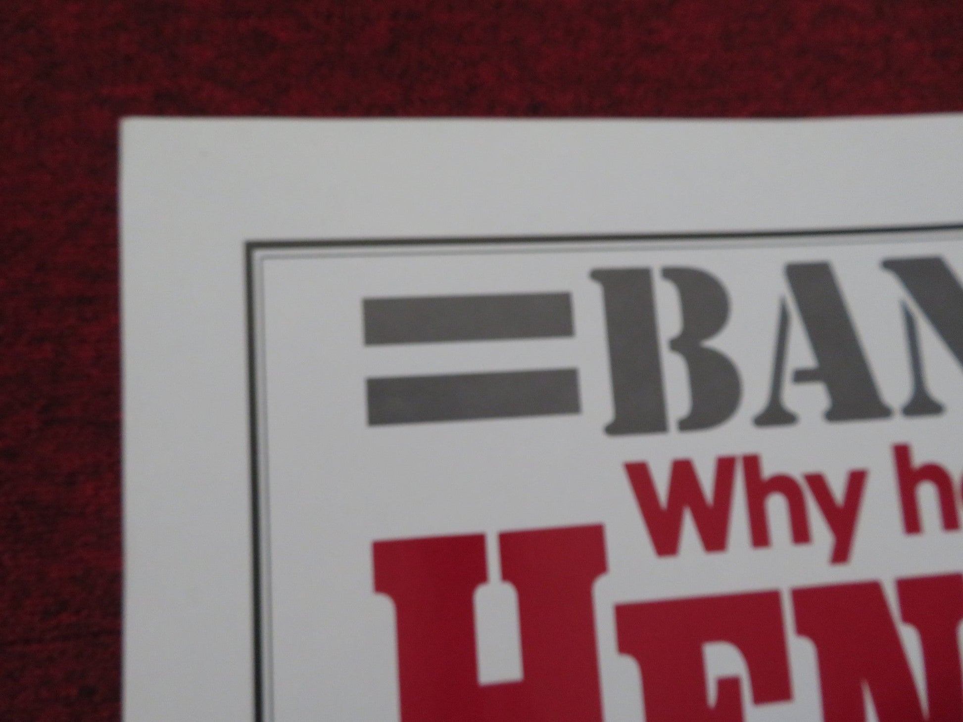 HENNESSY - STYLE B FOLDED US ONE SHEET POSTER ROD STEIGER LEE REMICK 1975 Rendezvous Cinema Movie posters