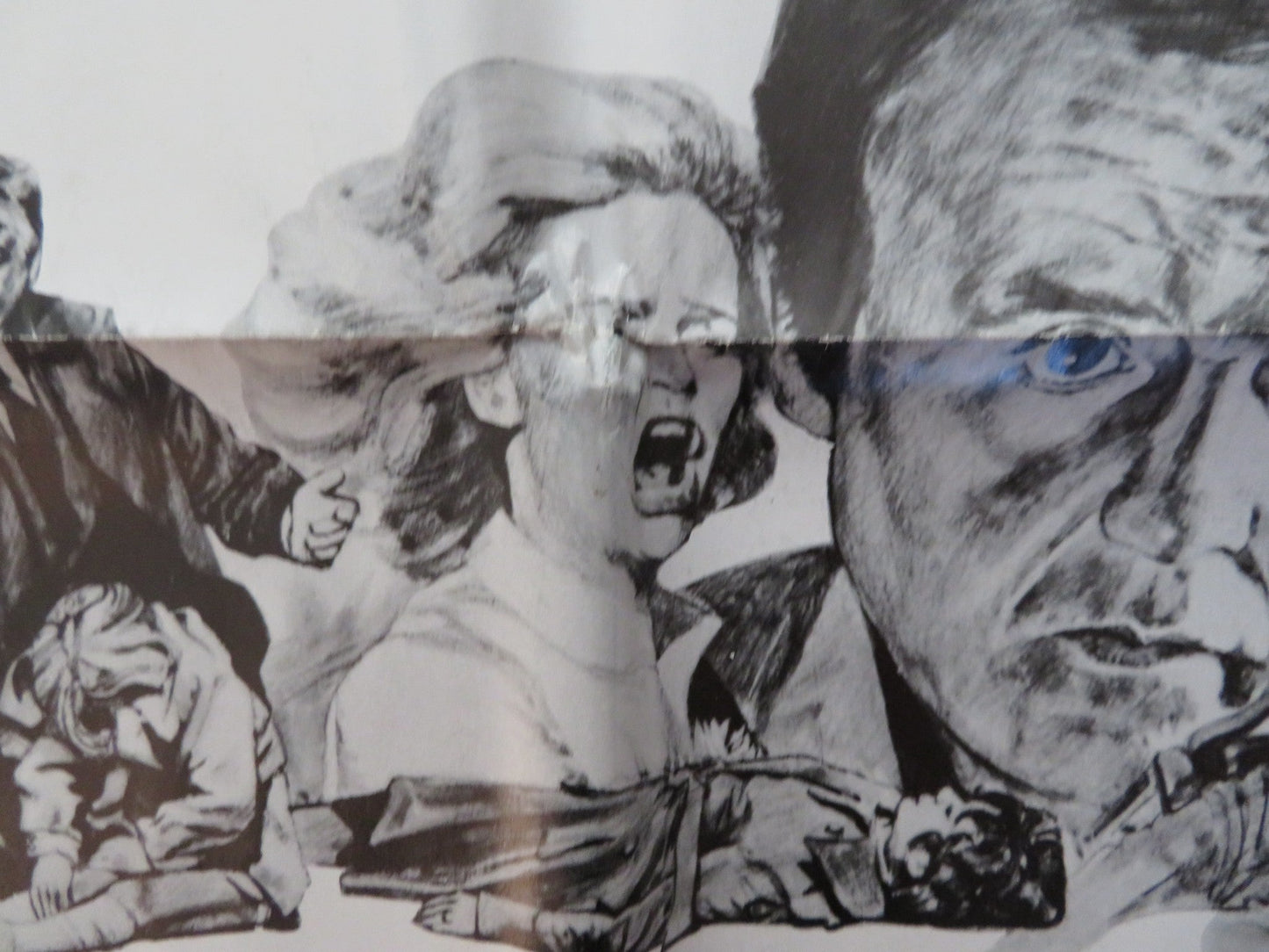 HENNESSY - STYLE B FOLDED US ONE SHEET POSTER ROD STEIGER LEE REMICK 1975 Rendezvous Cinema Movie posters