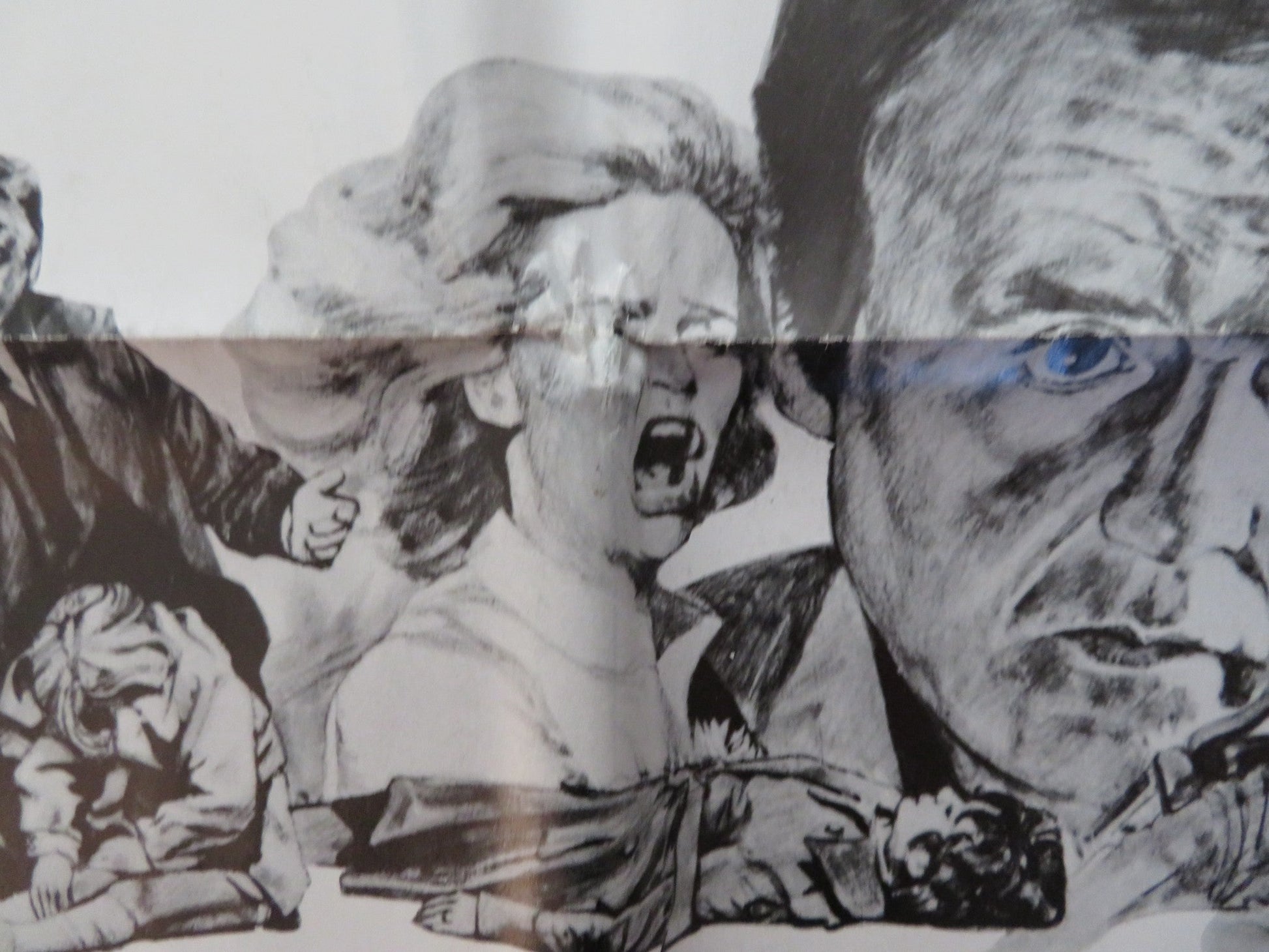 HENNESSY - STYLE B FOLDED US ONE SHEET POSTER ROD STEIGER LEE REMICK 1975 Rendezvous Cinema Movie posters