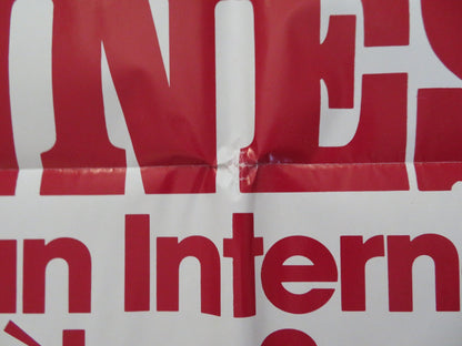 HENNESSY - STYLE B FOLDED US ONE SHEET POSTER ROD STEIGER LEE REMICK 1975 Rendezvous Cinema Movie posters