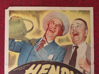 HENRY, THE RAINMAKER US INSERT (14"x 36") POSTER RAYMOND WALBURN 1949 Movie posters