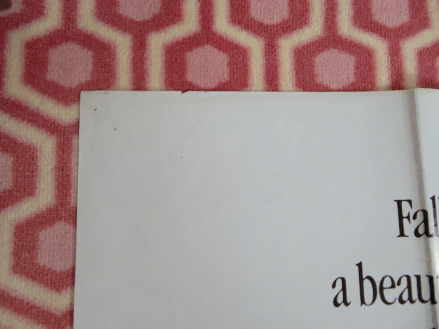 HER ALIBI COMEDY BRITISH ORIGINAL QUAD POSTER TOM SELLECK 1989 Movie posters