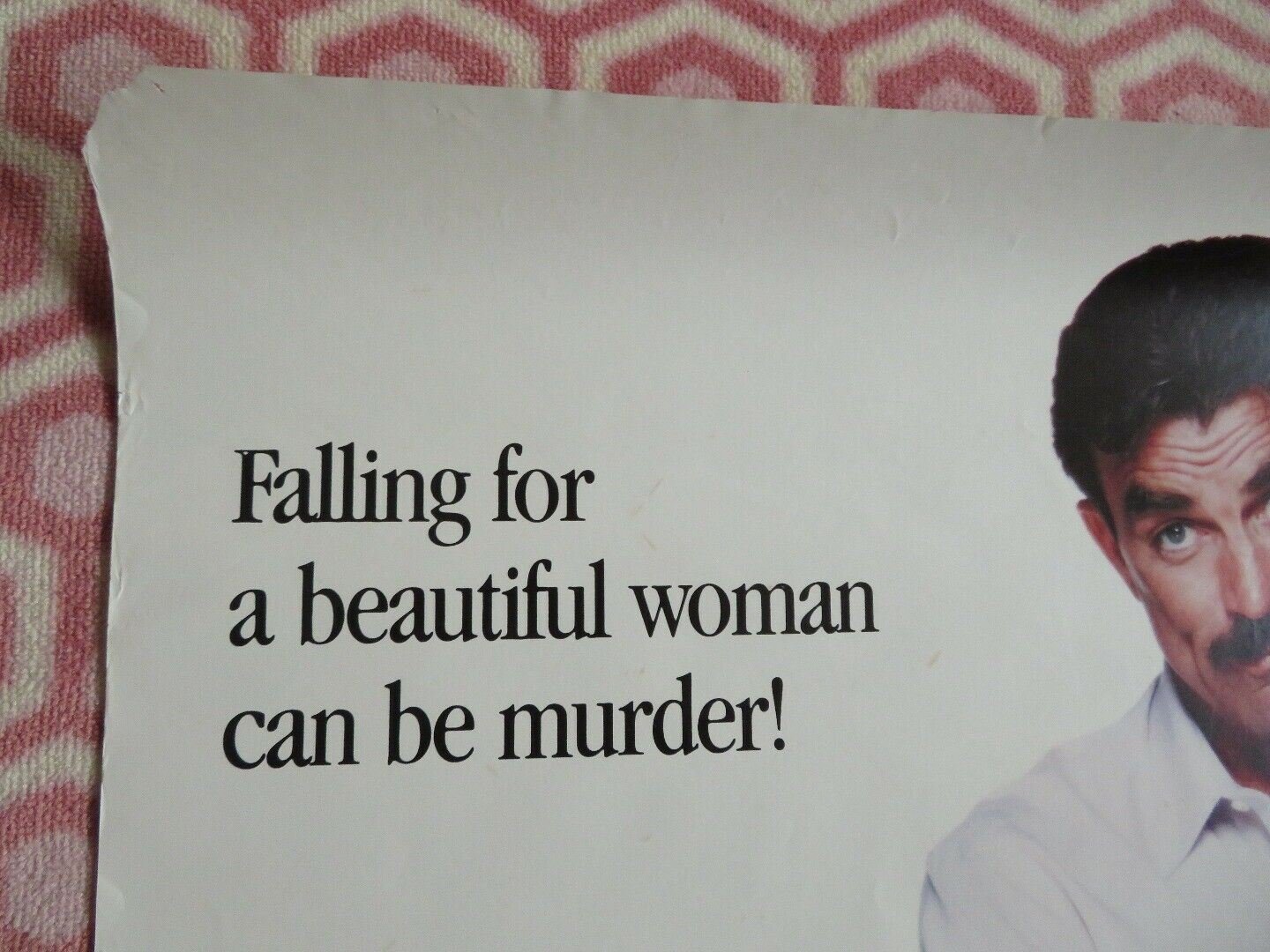 HER ALIBI ONE SHEET ROLLED POSTER TOM SELLECK 1989 STYLE B - Rendezvous Cinema