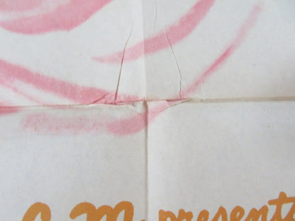 HER TWELVE MEN FOLDED US ONE SHEET POSTER GEER GARSON ROBERT RYAN 1954 Rendezvous Cinema Movie posters