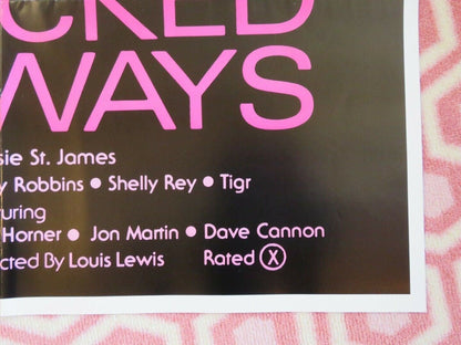 HER WICKED WAYS FOLDED US ONE SHEET POSTER JESSIE ST.JAMES JOANNA STORM 1983 - Rendezvous Cinema