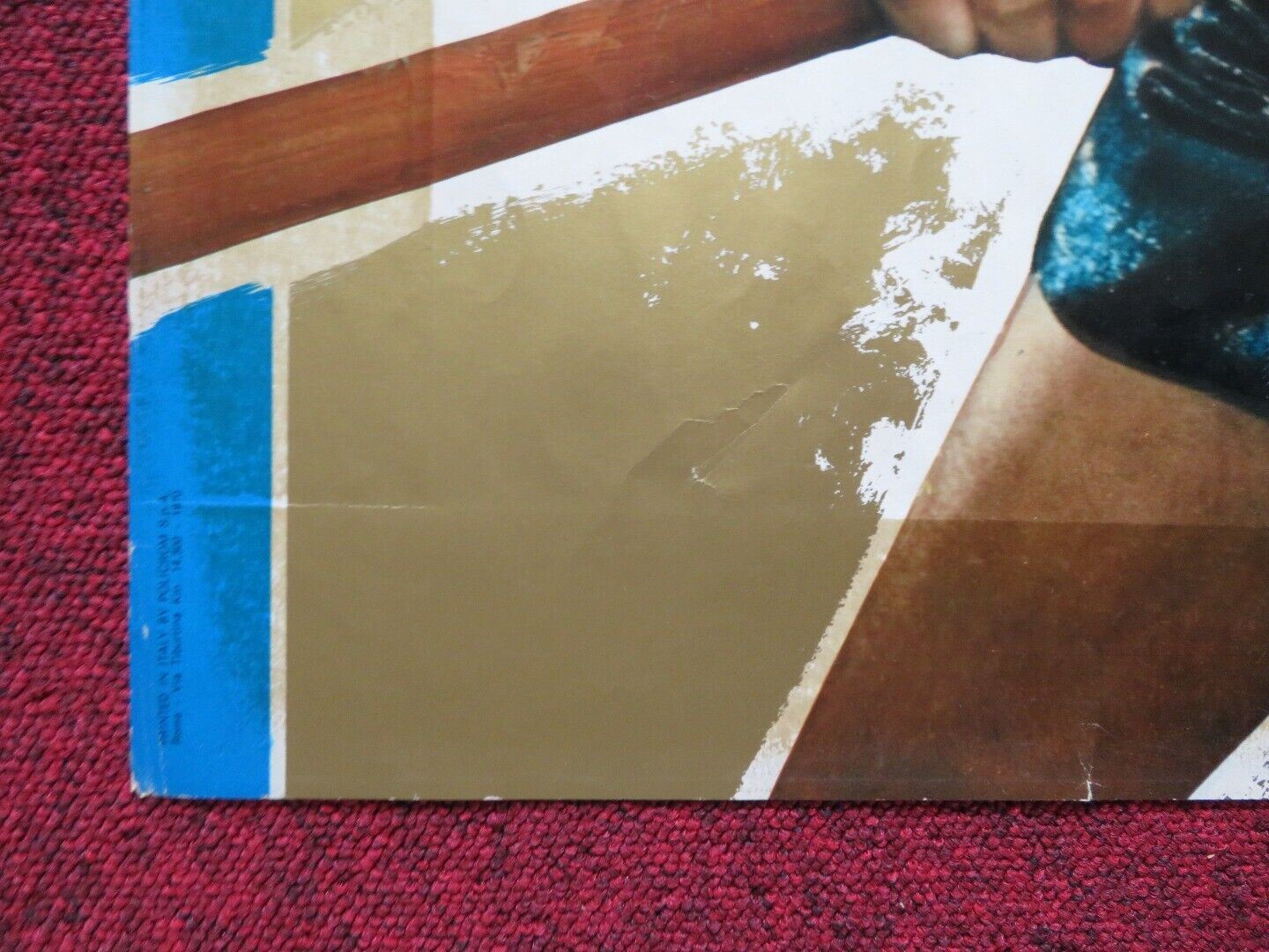 HERCULES AGAINST THE BARBARIANS ITALIAN FOGLIO ROLLED POSTER MARK FOREST Movie posters