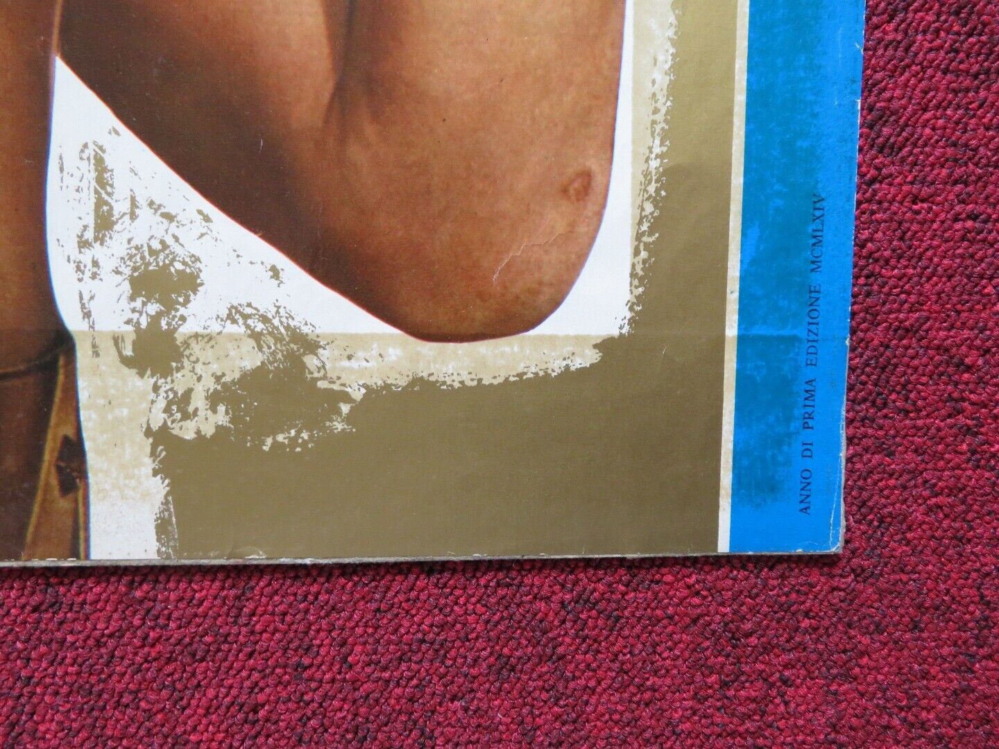 HERCULES AGAINST THE BARBARIANS ITALIAN FOGLIO ROLLED POSTER MARK FOREST Movie posters