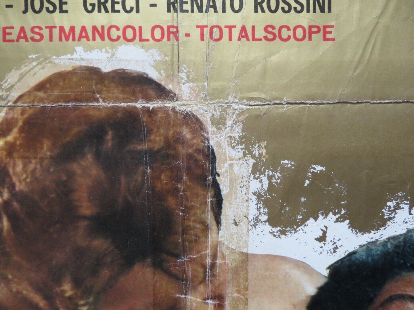 HERCULES AGAINST THE BARBARIANS ITALIAN FOGLIO ROLLED POSTER MARK FOREST Movie posters