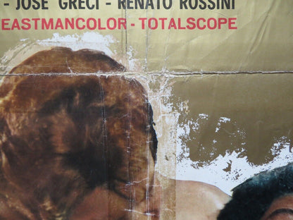 HERCULES AGAINST THE BARBARIANS ITALIAN FOGLIO ROLLED POSTER MARK FOREST Movie posters