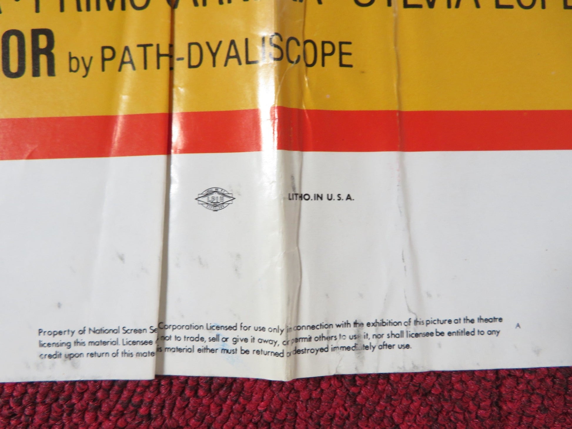 HERCULES AND HERCULES UNCHAINED COMBO FOLDED US ONE SHEET POSTER S. REEVES 1973 Rendezvous Cinema Movie posters