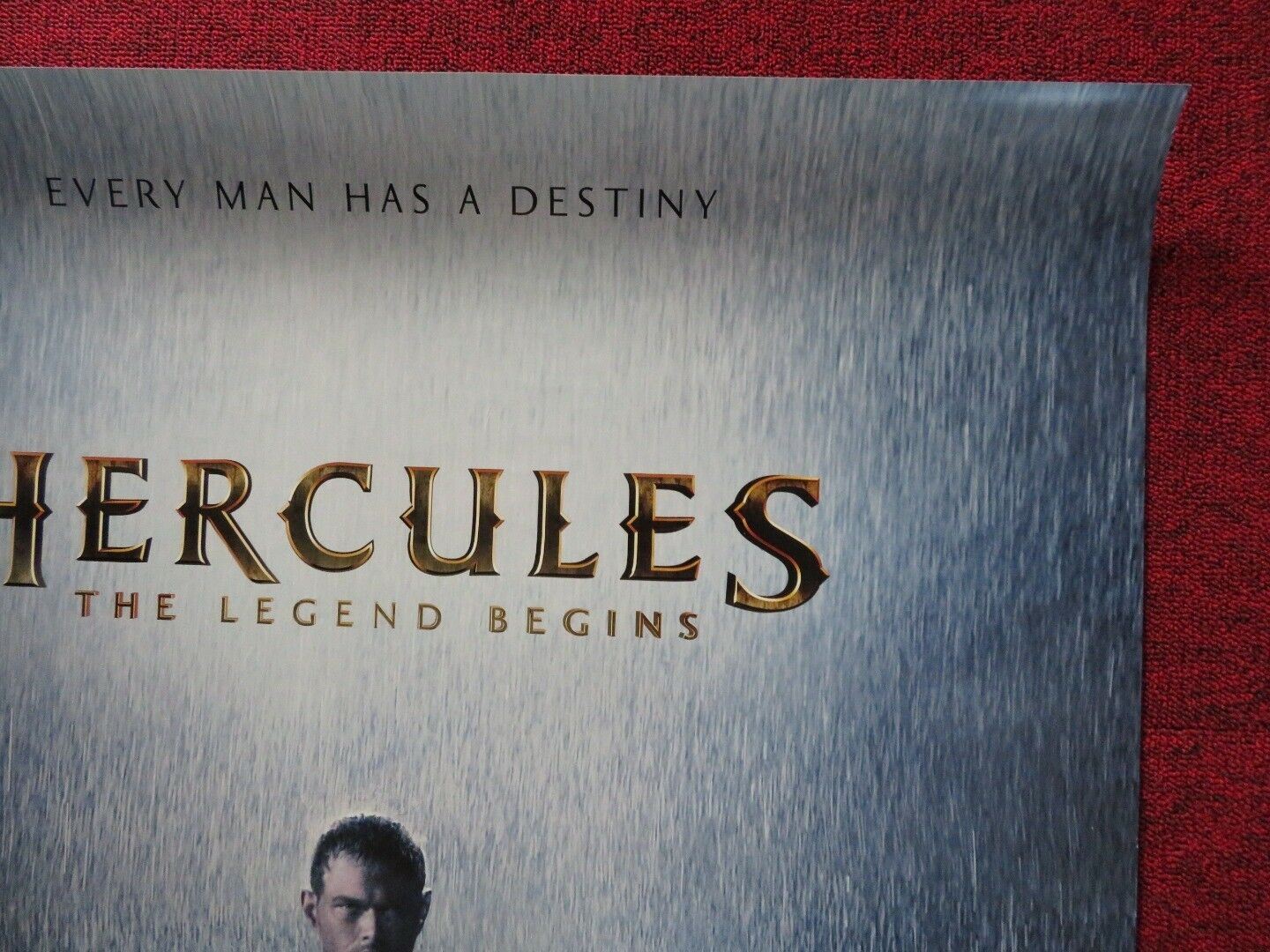 HERCULES / THE LEGEND OF HERCULES US ONE SHEET ROLLED POSTER KELLAN LUTZ 2014 Movie posters