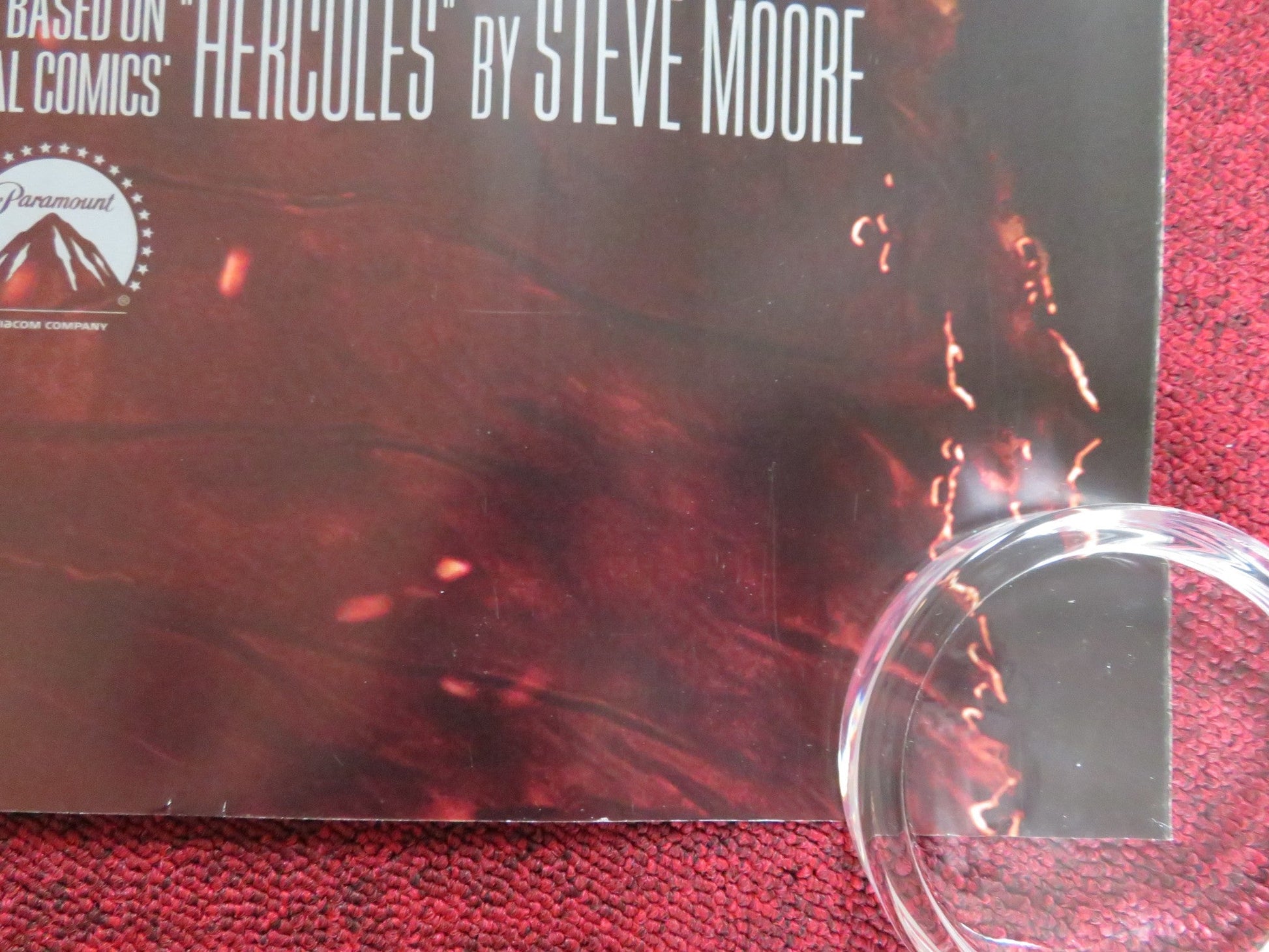 HERCULES UK QUAD (30"x 40") ROLLED POSTER DWAYNE JOHNSON IAN MCSHANE 2014 Rendezvous Cinema Movie posters