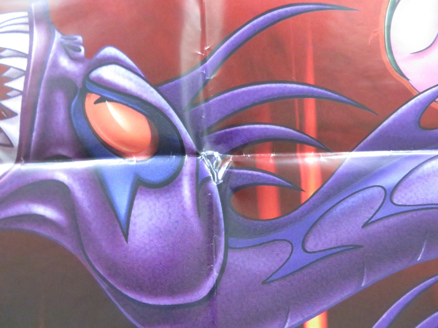 HERCULES UK QUAD POSTER FOLDED DISNEY TATE DONOVAN DANNY DE VITO 1997 Rendezvous Cinema Movie posters