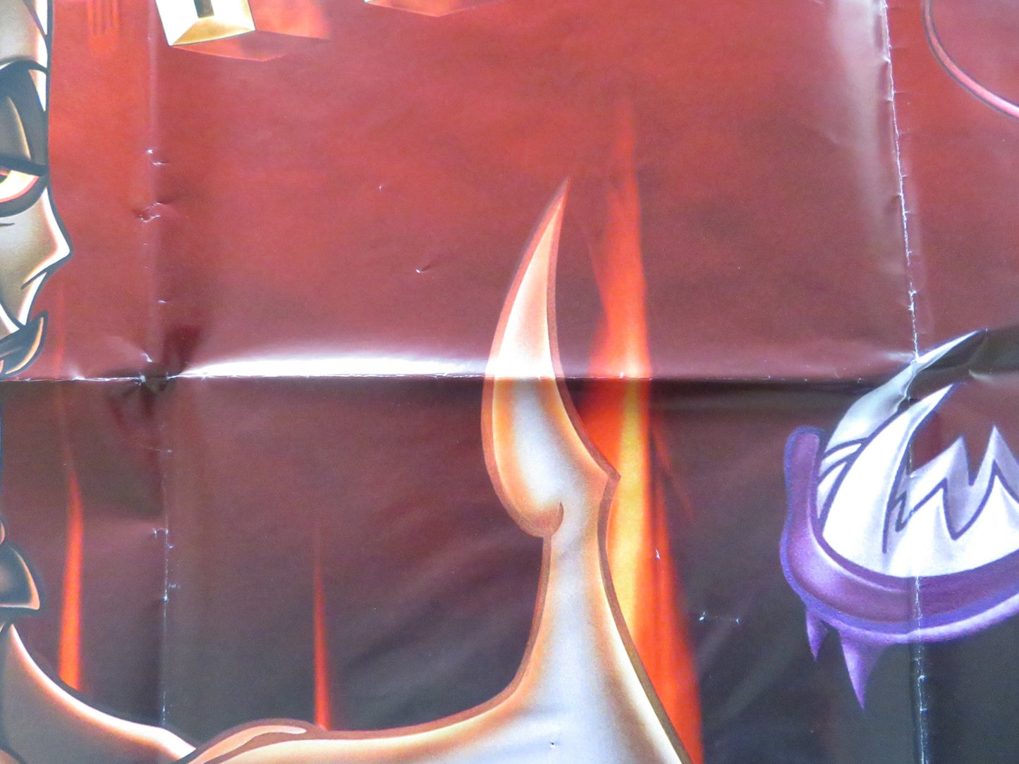 HERCULES UK QUAD POSTER FOLDED DISNEY TATE DONOVAN DANNY DE VITO 1997 Rendezvous Cinema Movie posters