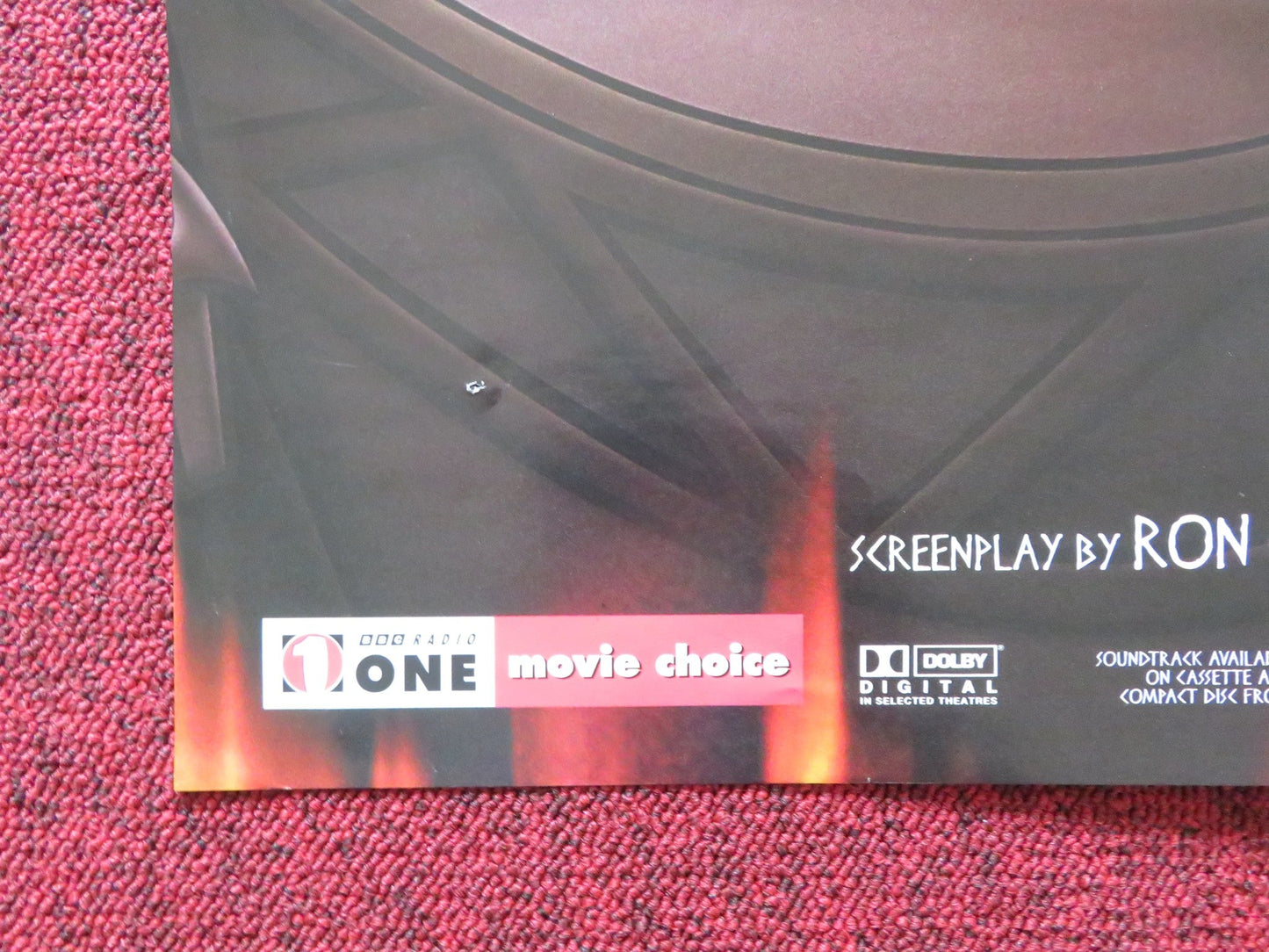 HERCULES UK QUAD POSTER FOLDED DISNEY TATE DONOVAN DANNY DE VITO 1997 Rendezvous Cinema Movie posters