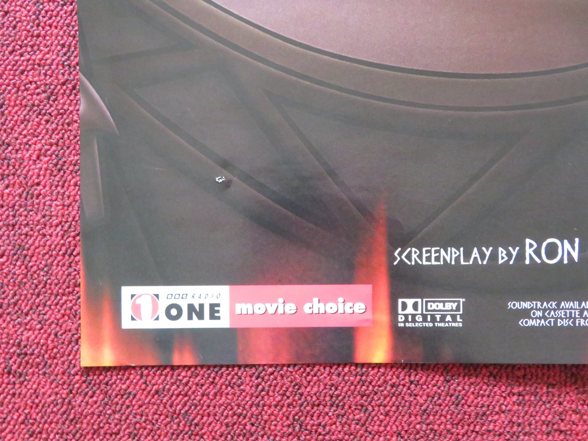 HERCULES UK QUAD POSTER FOLDED DISNEY TATE DONOVAN DANNY DE VITO 1997 Rendezvous Cinema Movie posters