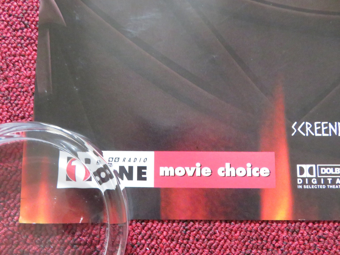 HERCULES UK QUAD ROLLED POSTER DISNEY TATE DONOVAN 1997 Rendezvous Cinema Movie posters