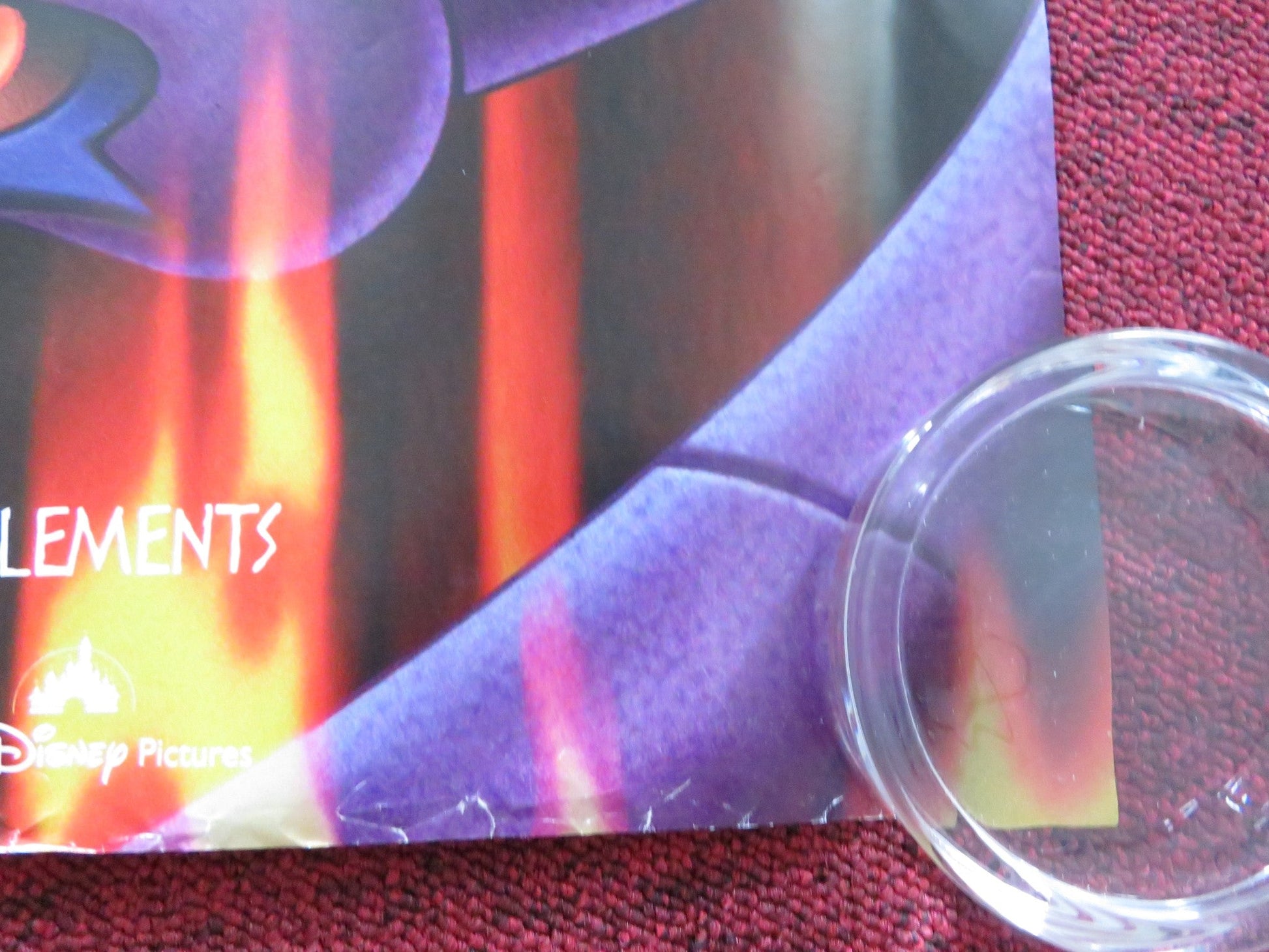 HERCULES UK QUAD ROLLED POSTER DISNEY TATE DONOVAN 1997 Rendezvous Cinema Movie posters