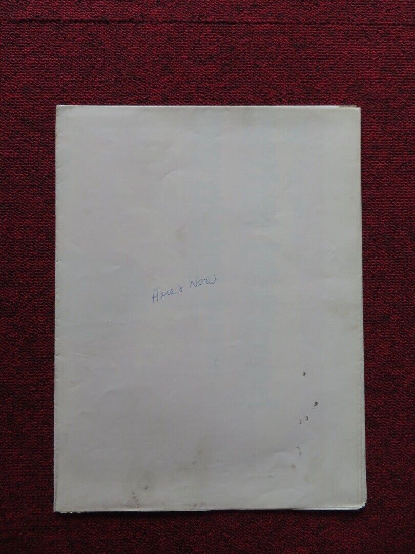 HERE AND NOW FOLDED US ONE SHEET POSTER DANIELLE OUIMET CHANTAL RENAUD 1970 - Rendezvous Cinema