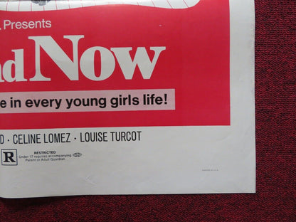 HERE AND NOW FOLDED US ONE SHEET POSTER DANIELLE OUIMET CHANTAL RENAUD 1970 - Rendezvous Cinema