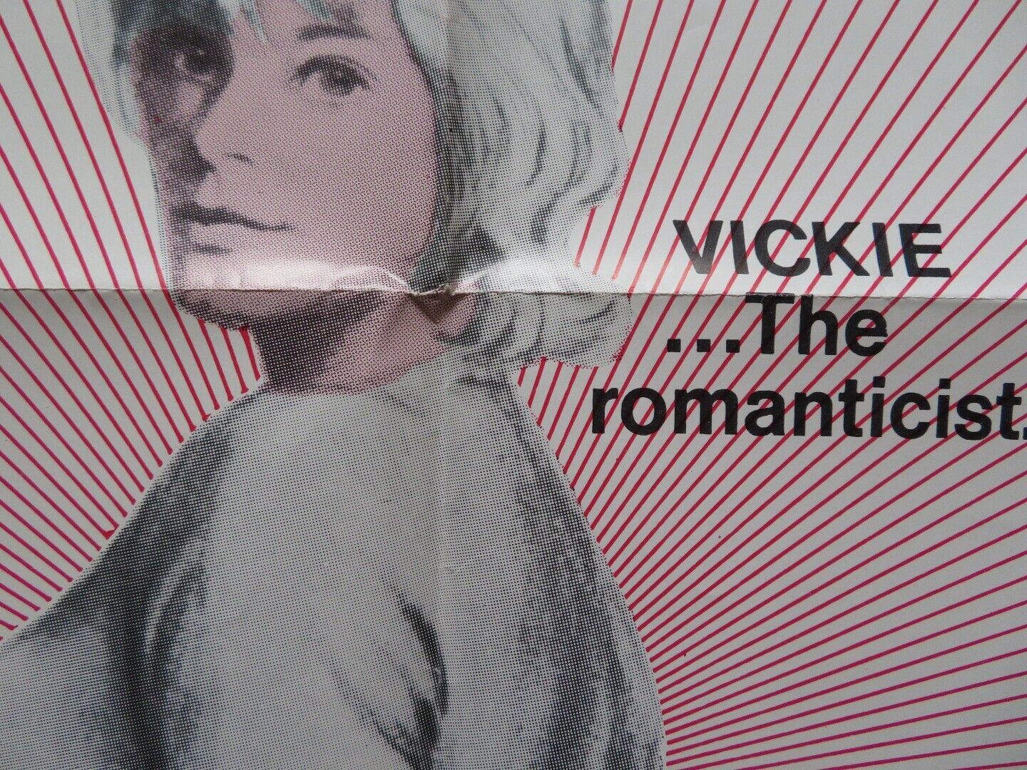 HERE AND NOW FOLDED US ONE SHEET POSTER DANIELLE OUIMET CHANTAL RENAUD 1970 - Rendezvous Cinema